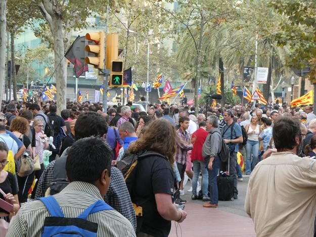 Barcelona Independence Day, Barcelona, Spain – Catalonia – photo 6