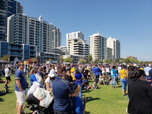 Perth, AU (Harbor area and Eagles celebration party) – Western Australia, Australia – photo 1