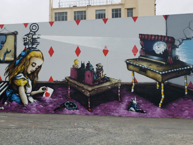 Street art – Christchurch, NZ – Linwood-Central-Heathcote Community, Canterbury – photo 1