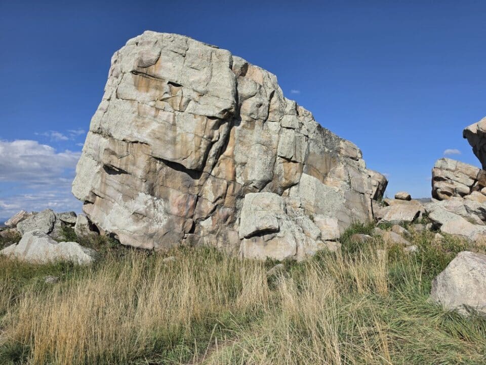Okotoks Erratic, Alberta, Canada